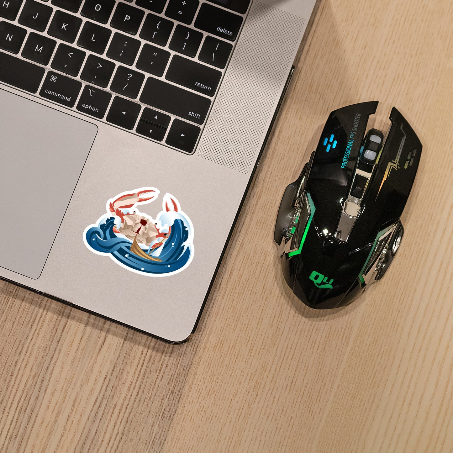 Crab Titan Shipwreck Sticker