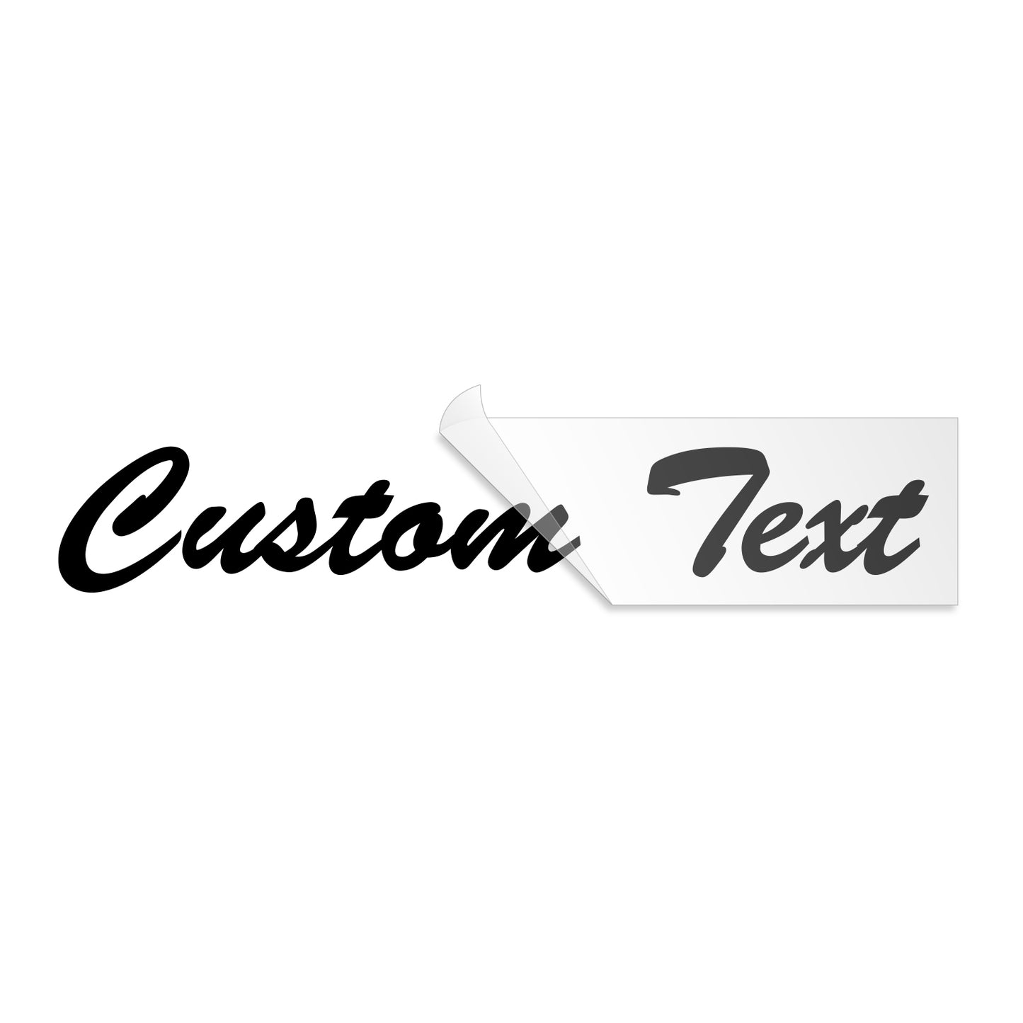 Custom Text Heat Transfer