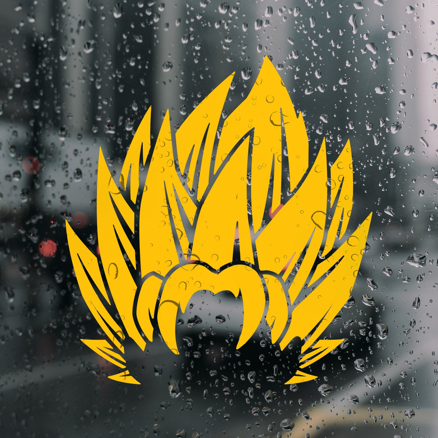 Goku Kakarot Super Saiyan Hair Decal