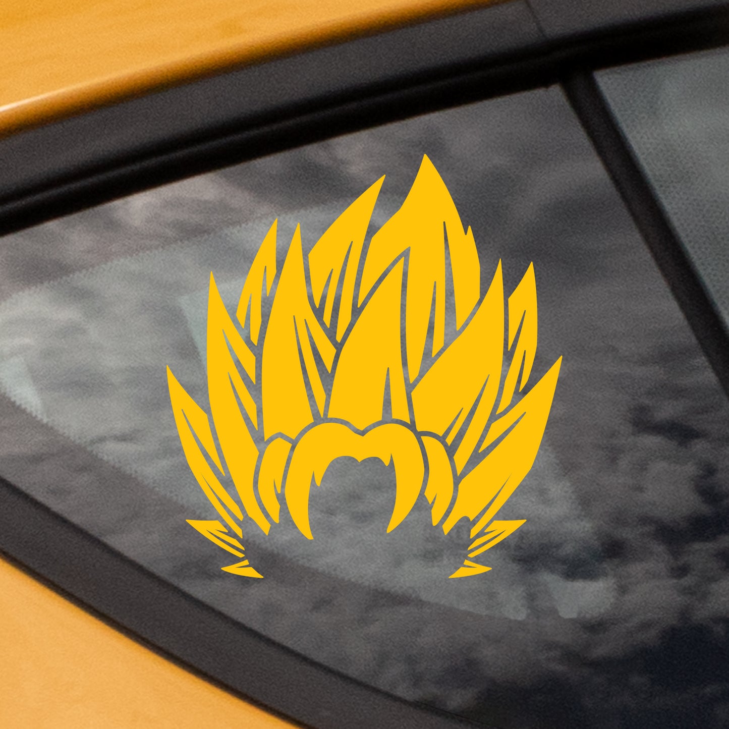 Goku Kakarot Super Saiyan Hair Decal