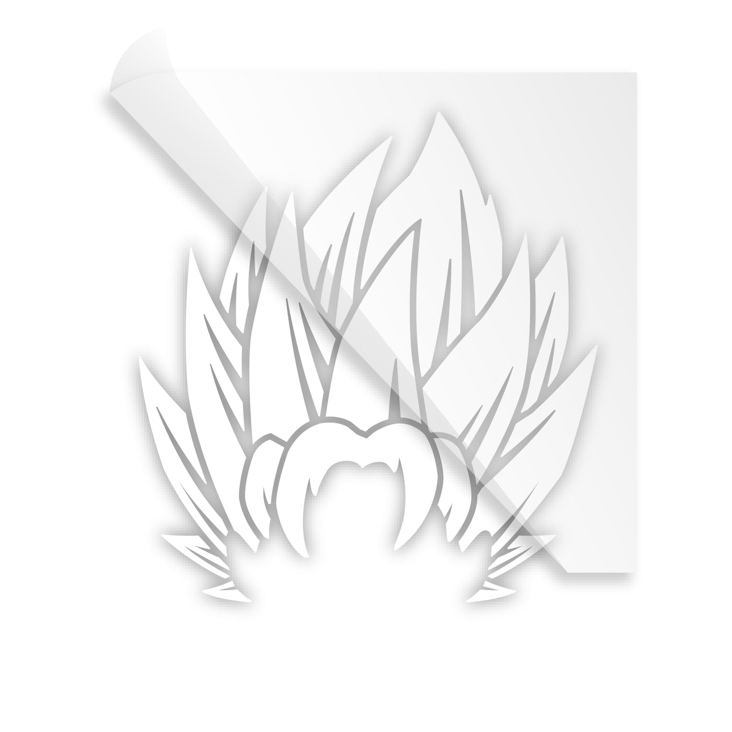 Goku Kakarot Super Saiyan Hair Decal