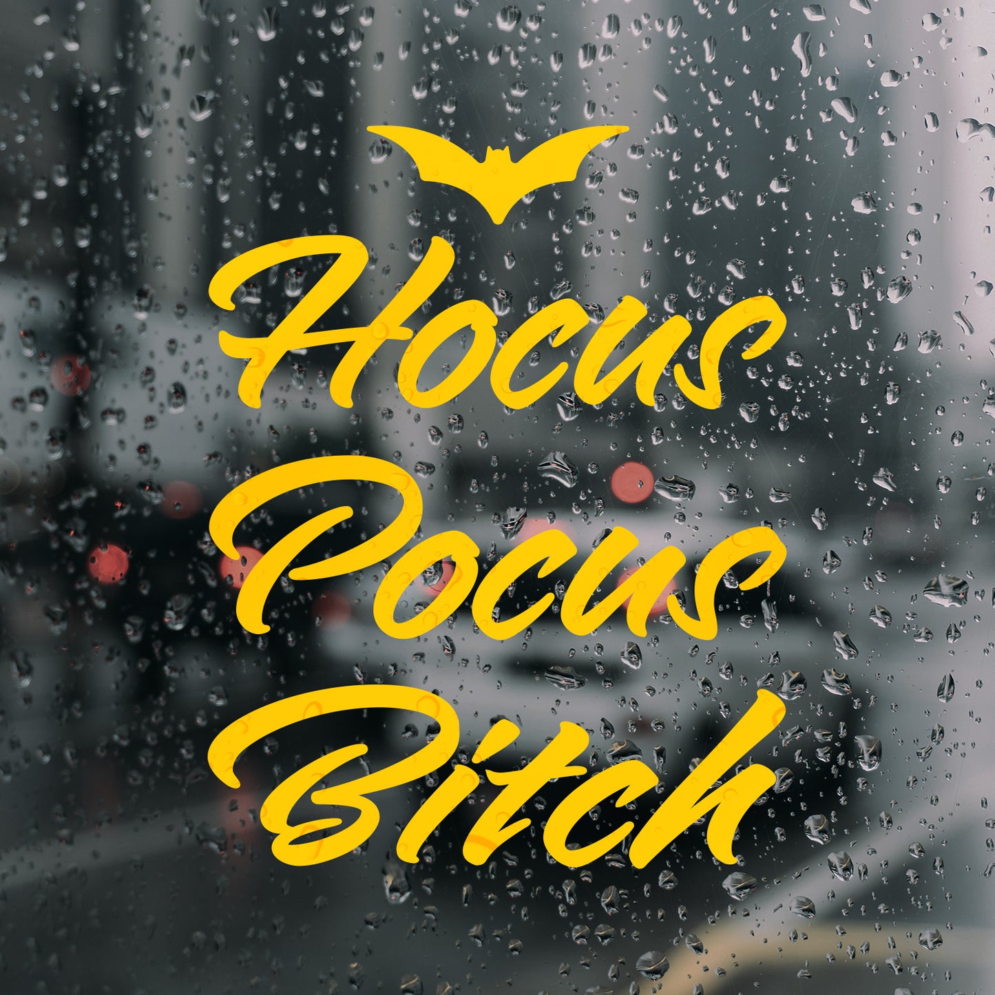 Hocus Pocus B*tch Funny Halloween Decal