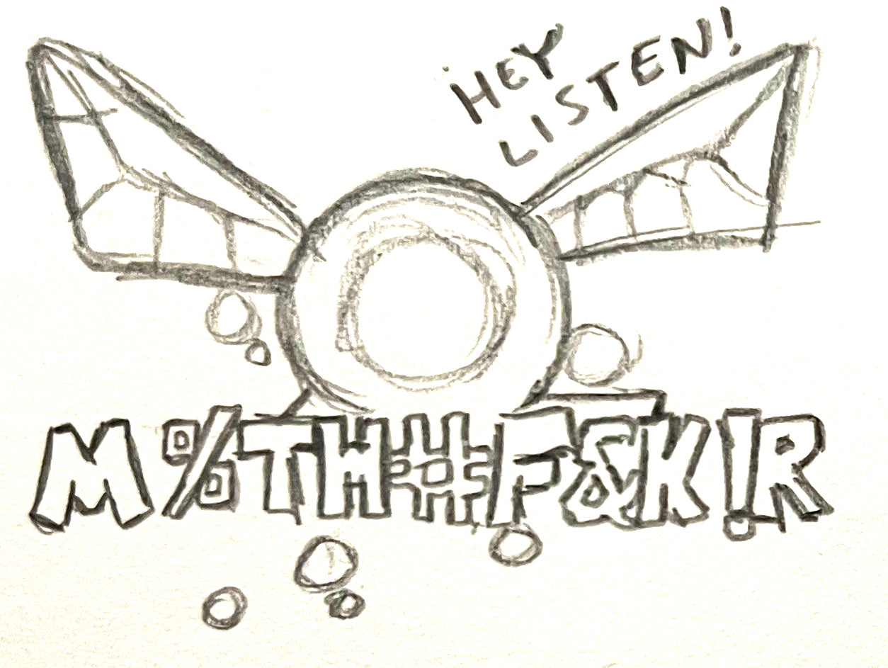 Angry Navi Sticker