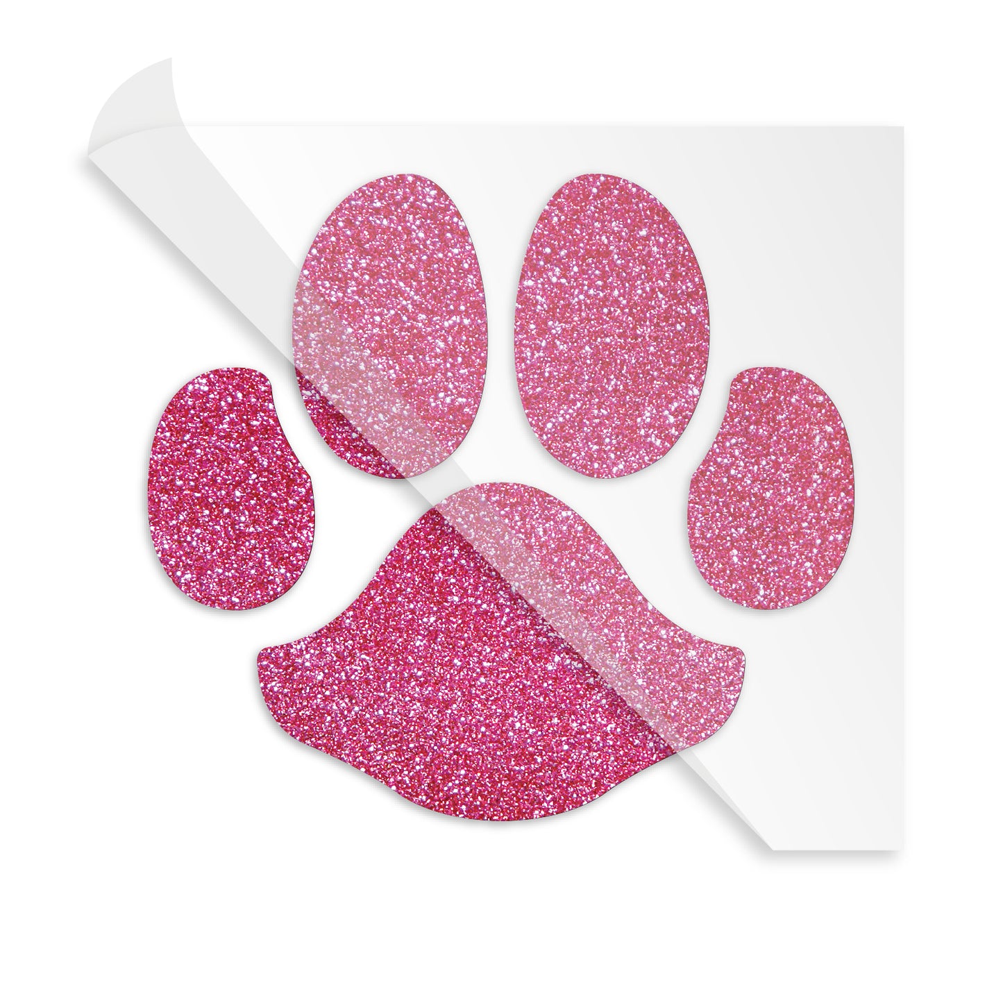 Dog Paw Print Heat Transfer