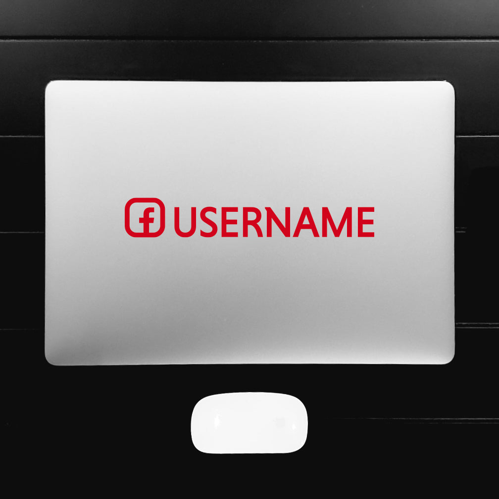 Facebook Custom Username Decal