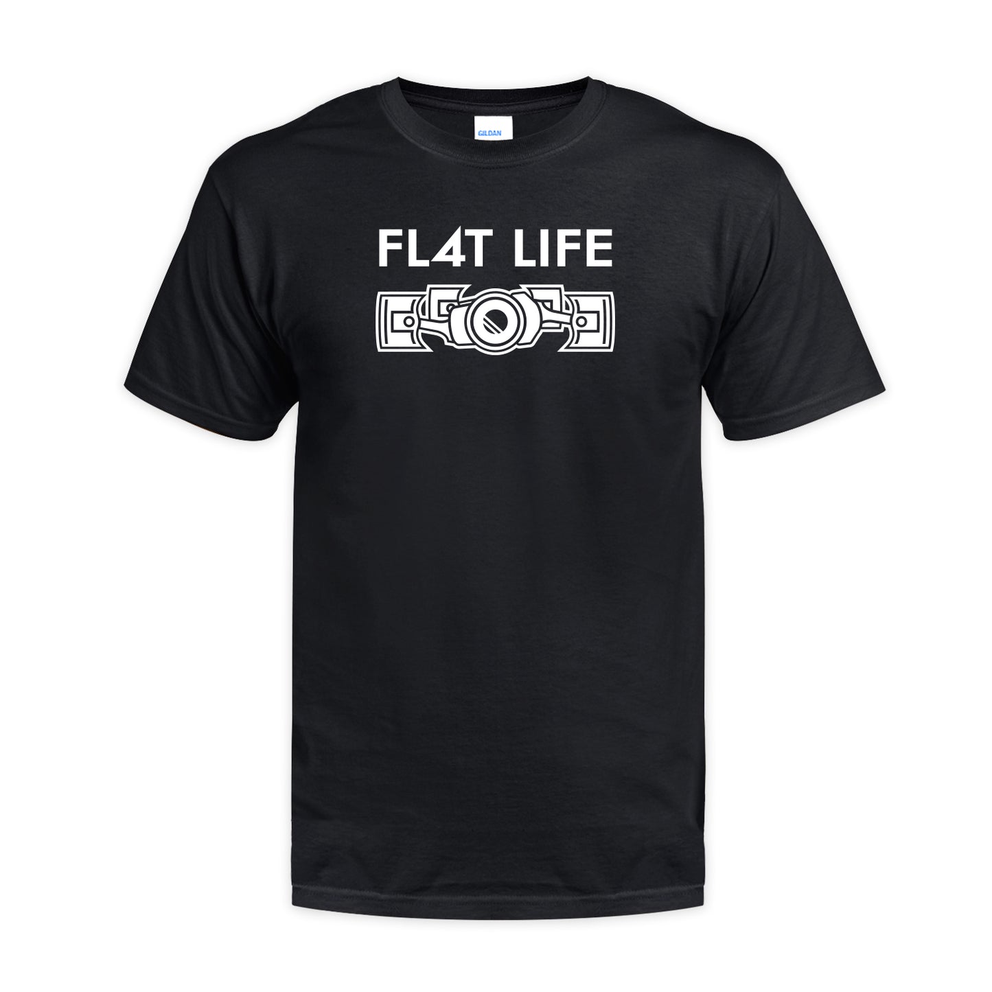 Fl4T Life Boxer Engine T-Shirt