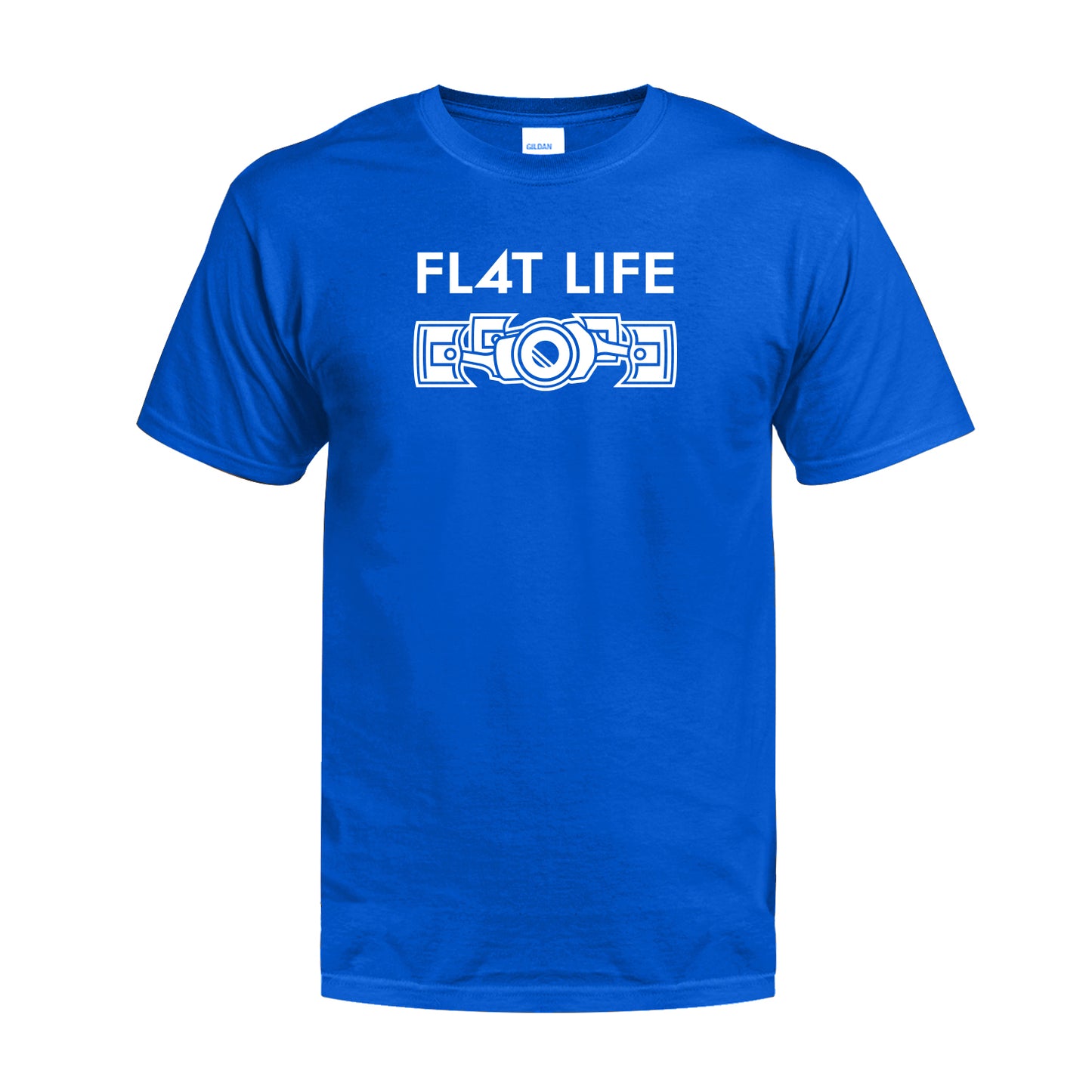 Fl4T Life Boxer Engine T-Shirt