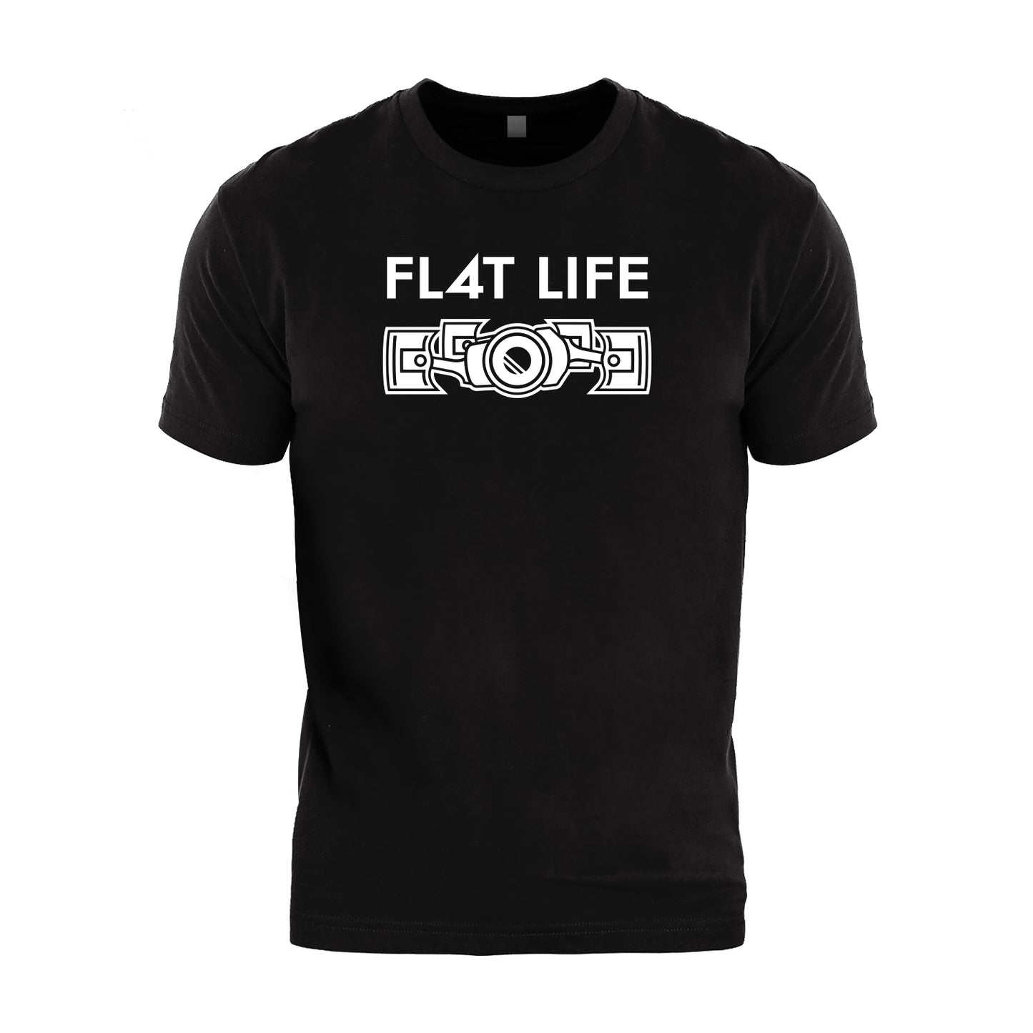 Fl4T Life Boxer Engine T-Shirt
