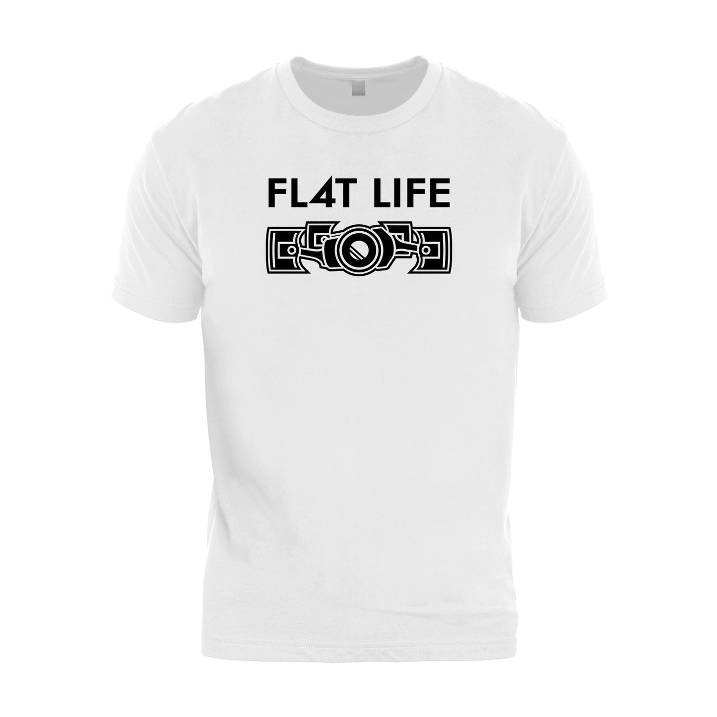 Fl4T Life Boxer Engine T-Shirt