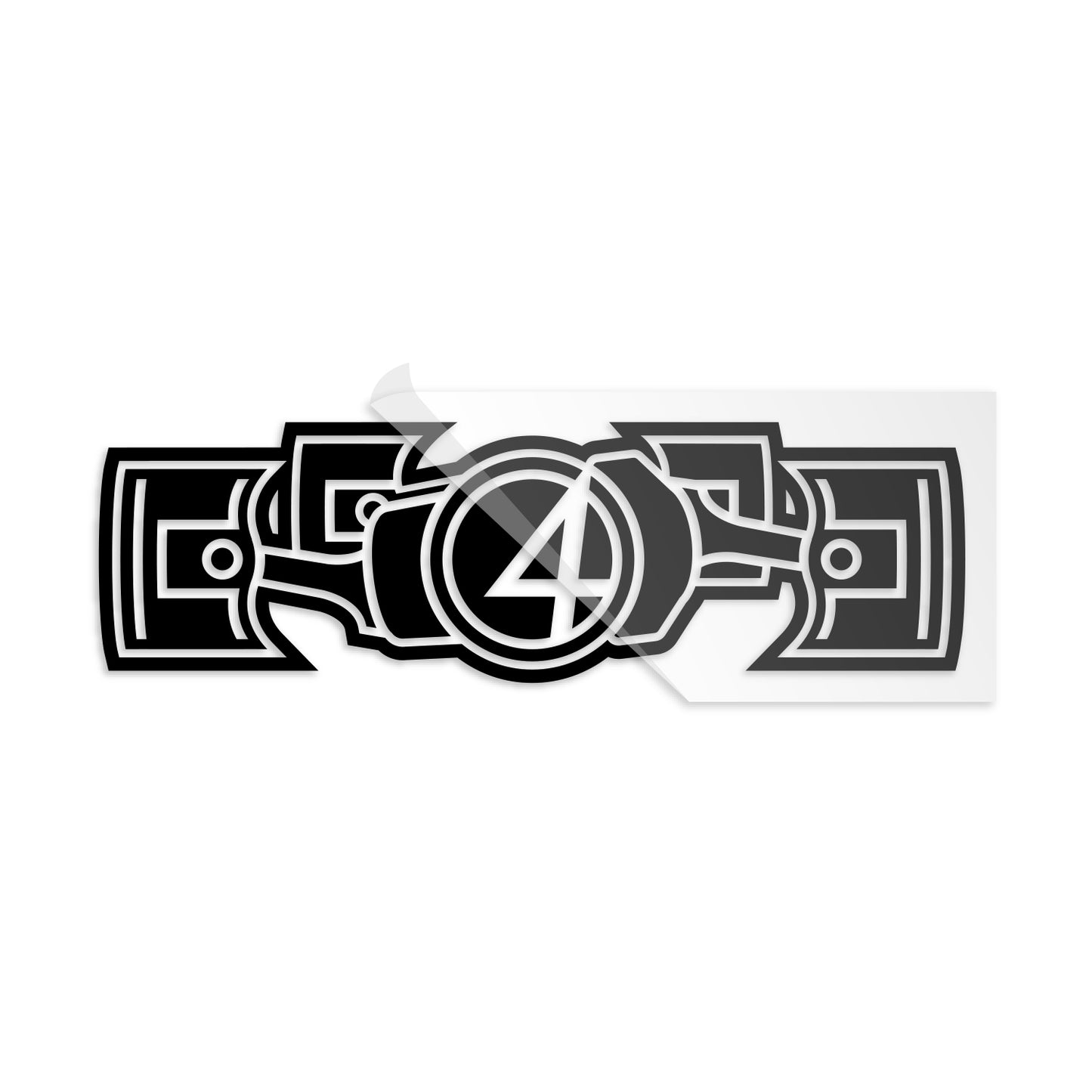 Flat4 Boxer Engine Decal