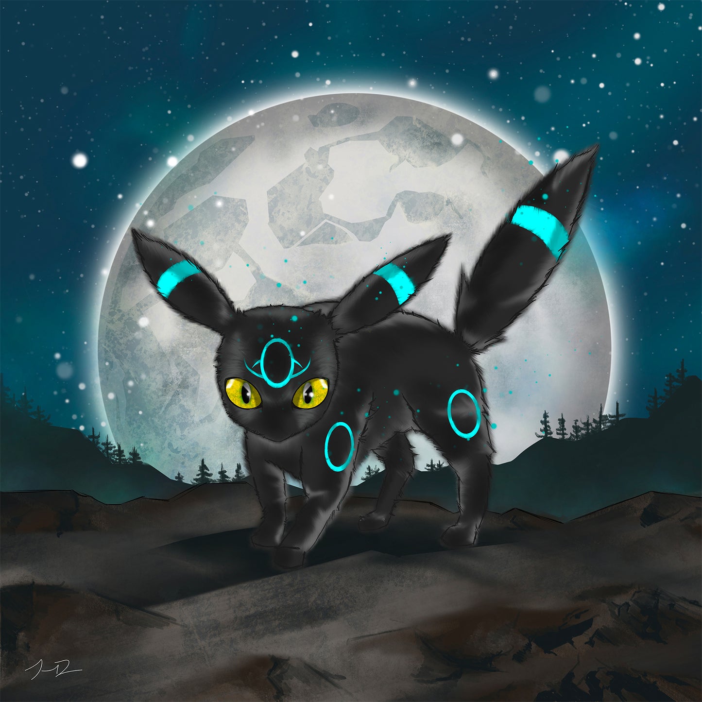 Mystical Black Cat