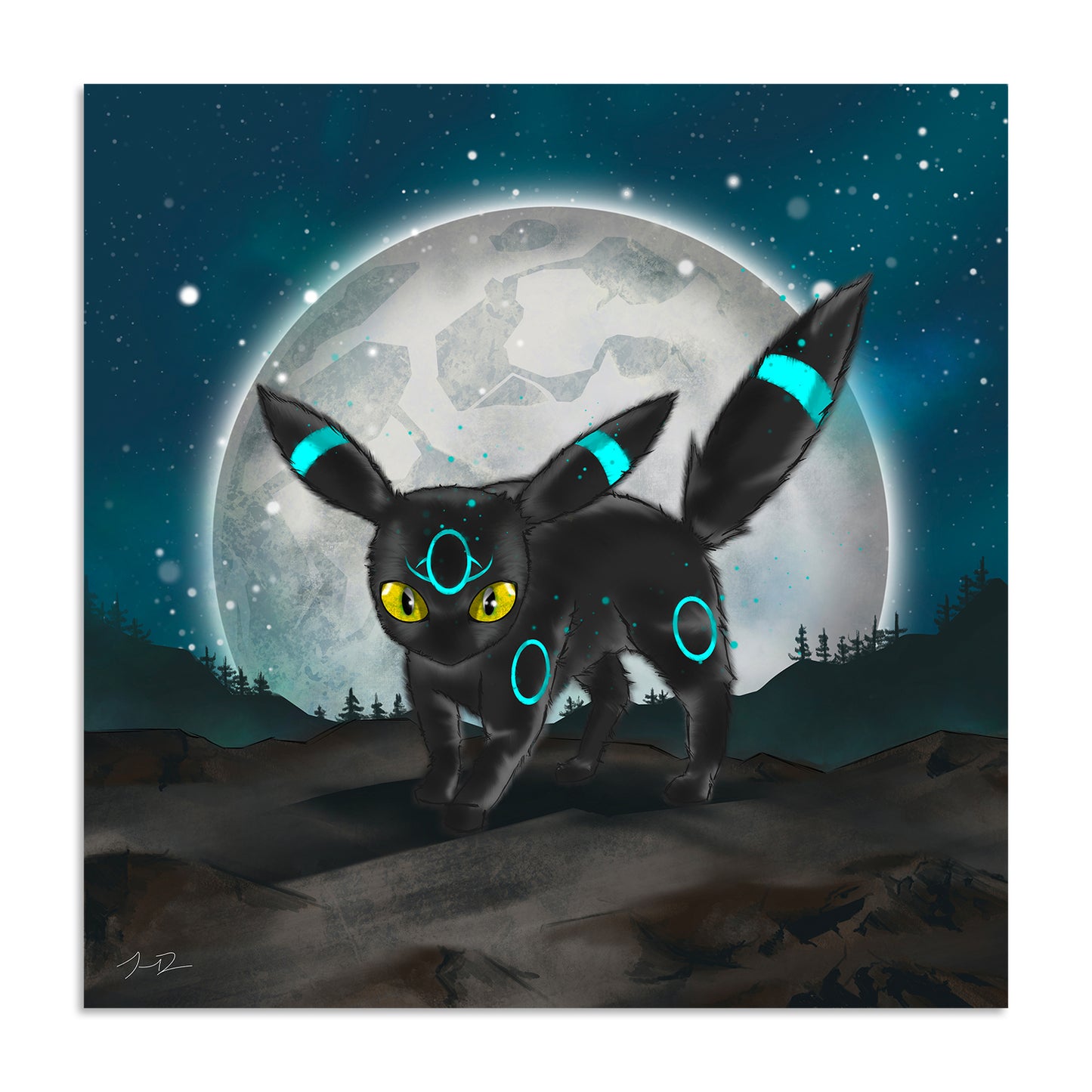 Mystical Black Cat