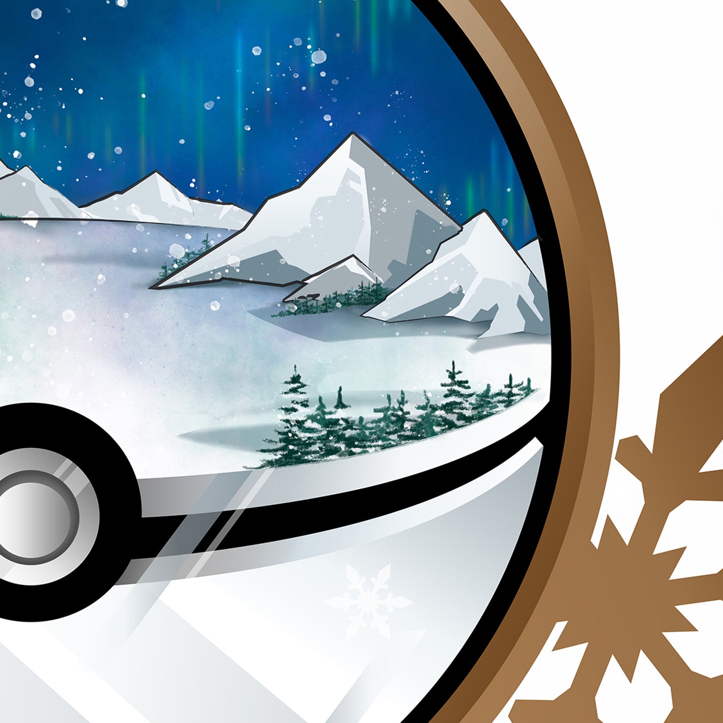 Poke Ball Ice Environment