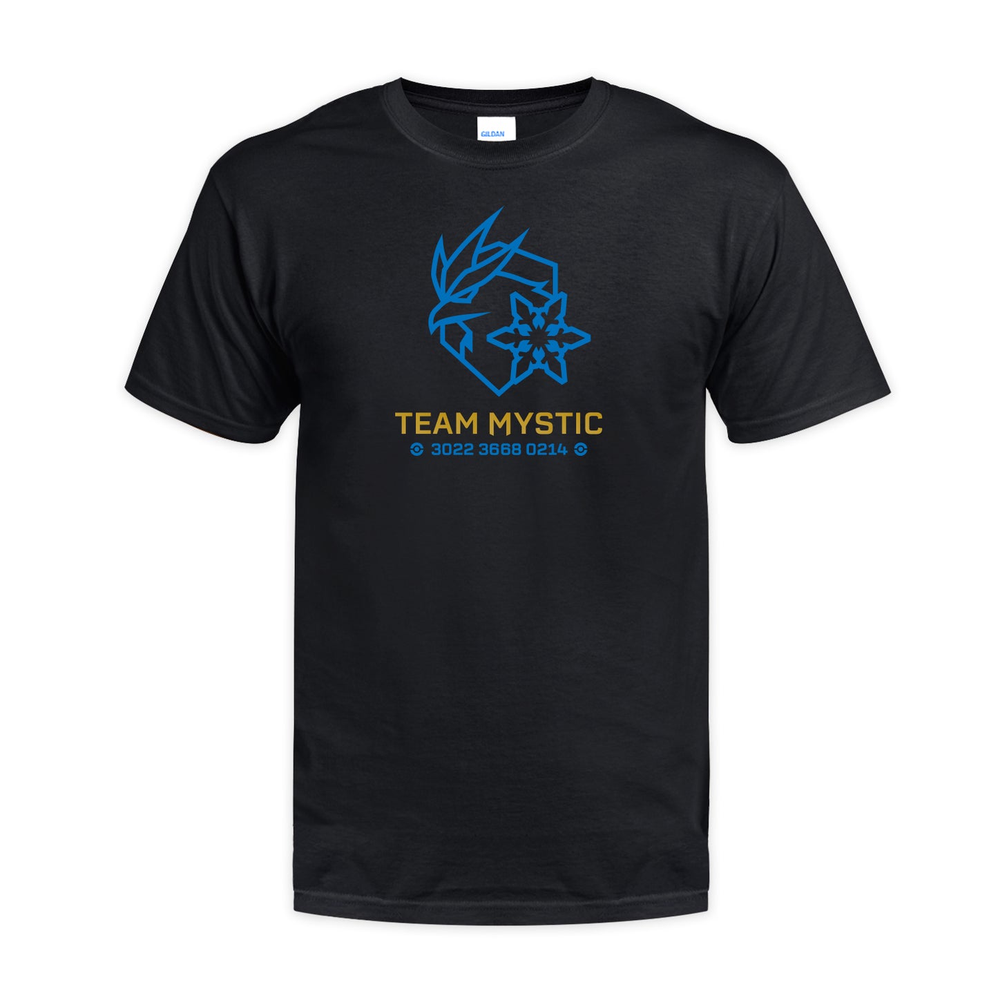 PoGo Team Mystic Personalized Trainer Code T-Shirt