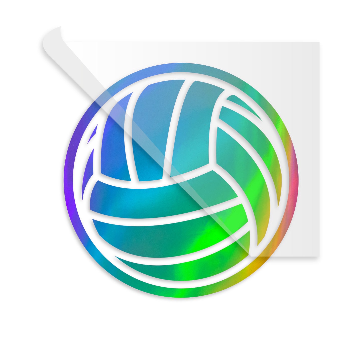 Volleyball Silhouette Decal
