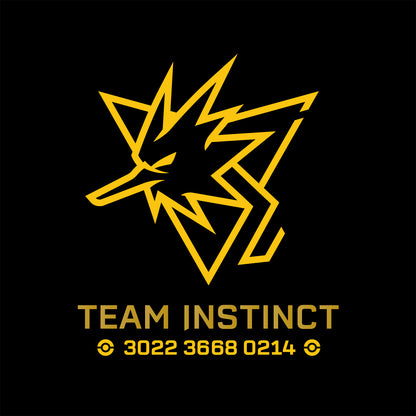 PoGo Team Instinct Personalized Trainer Code T-Shirt