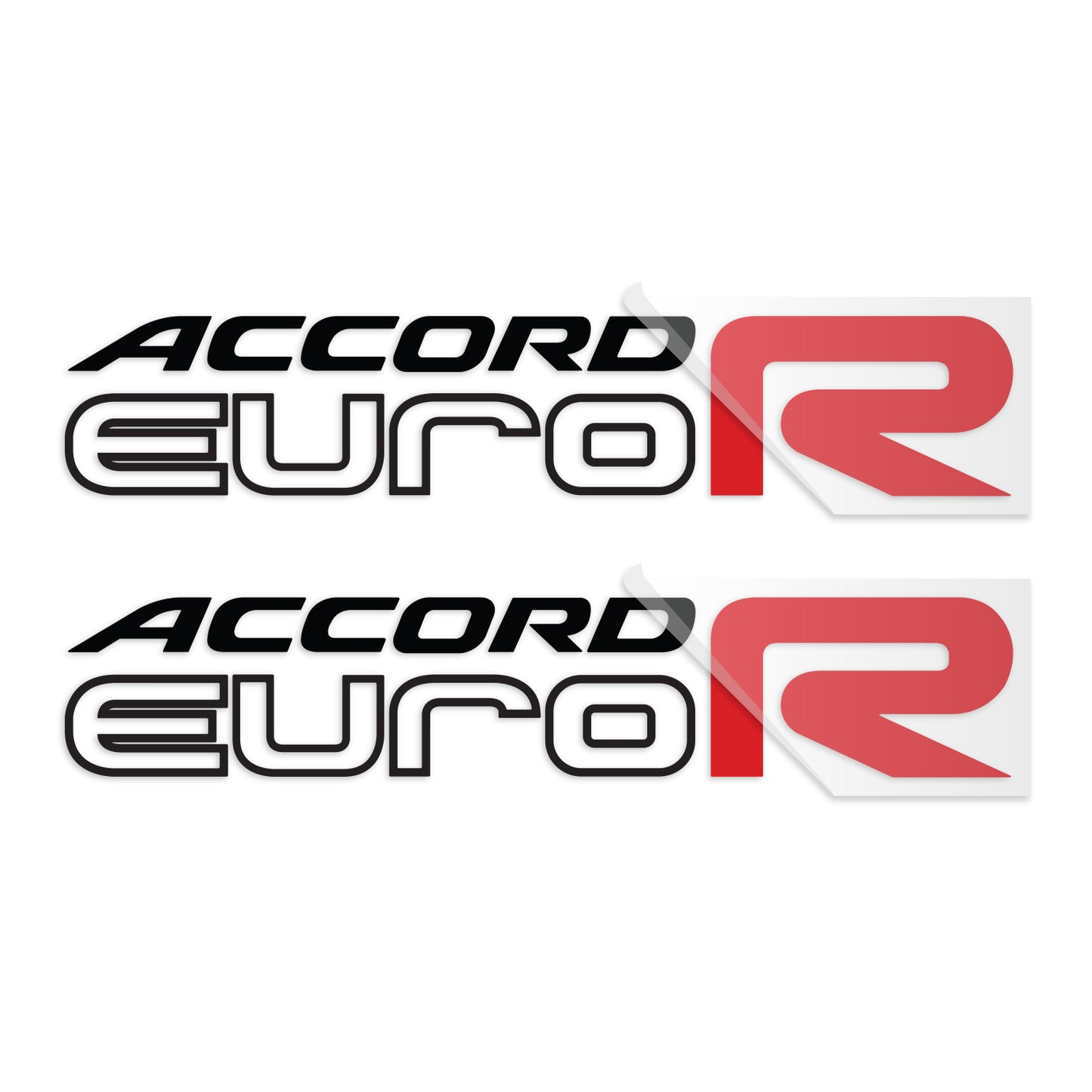 Accord Euro R Replica Decals