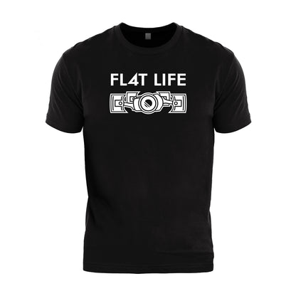 Fl4T Life Boxer Engine T-Shirt