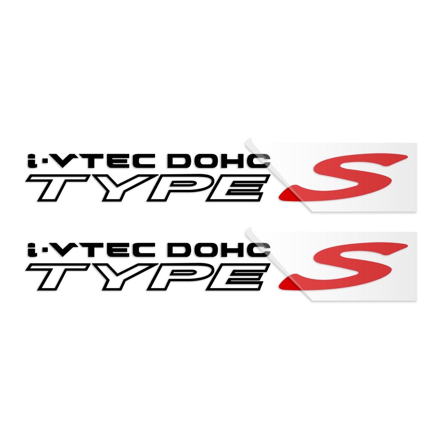 I-Vtec Dohc Type S Decal