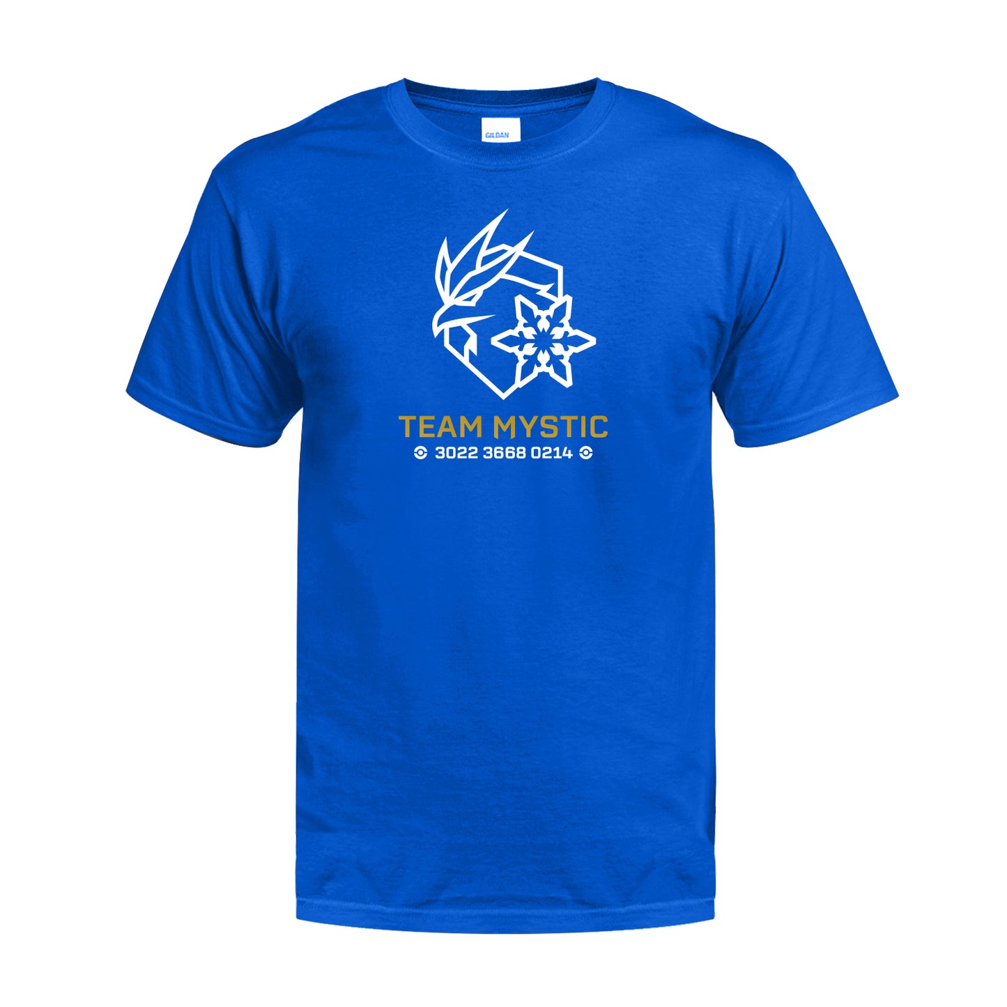PoGo Team Mystic Personalized Trainer Code T-Shirt