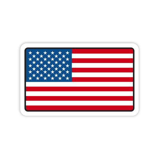 USA United States of America Flag Sticker